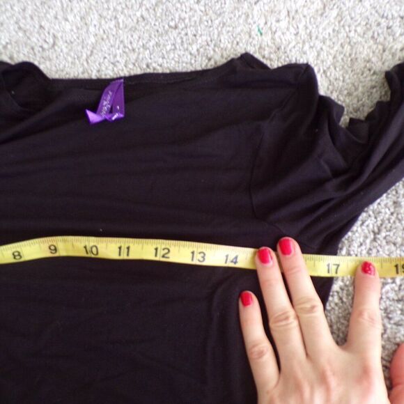 Seraphine black ruched dress S - Picture 6 of 8